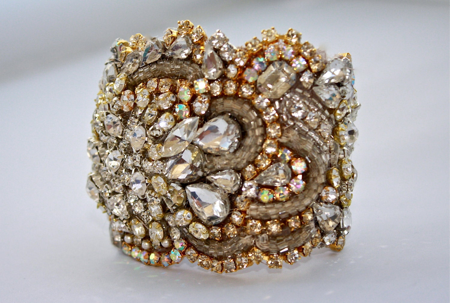 Doloris Petunia One of a Kind Custom Cuff