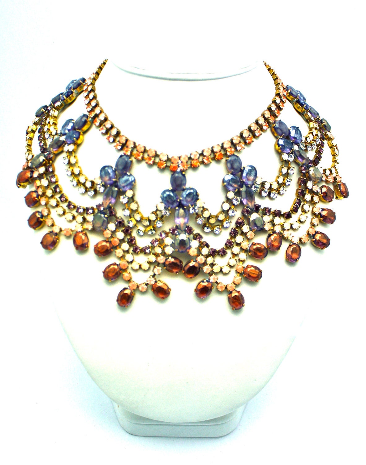 One of a Kind Statement Necklace- Istanbul