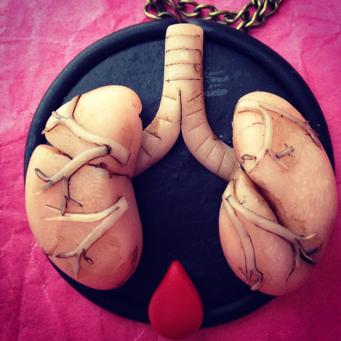 Lungs Necklace
