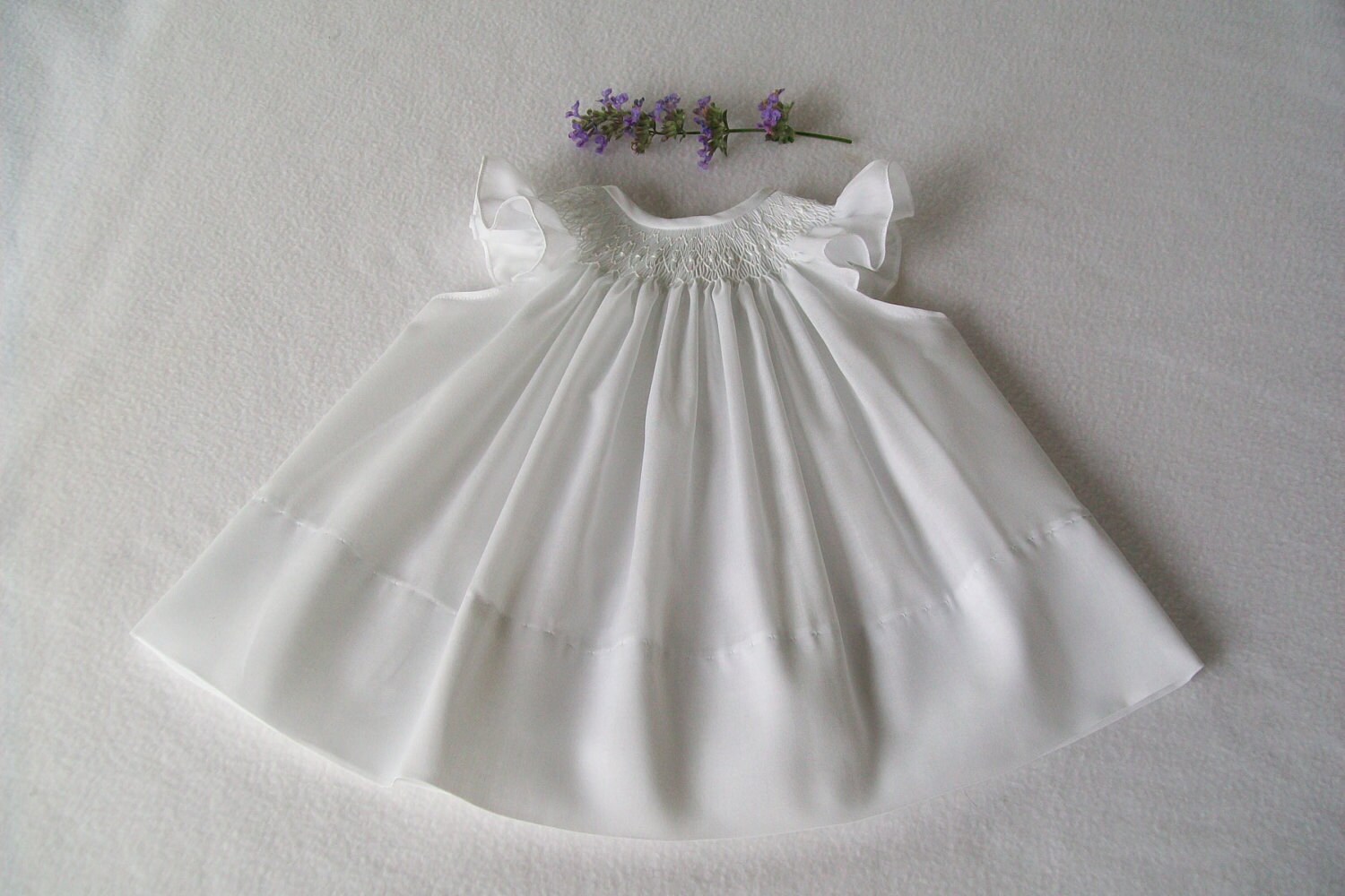 infant white dress