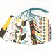 Assorted Large Rectangle Gift Hang Tags Set of 8 (rt4) SALE