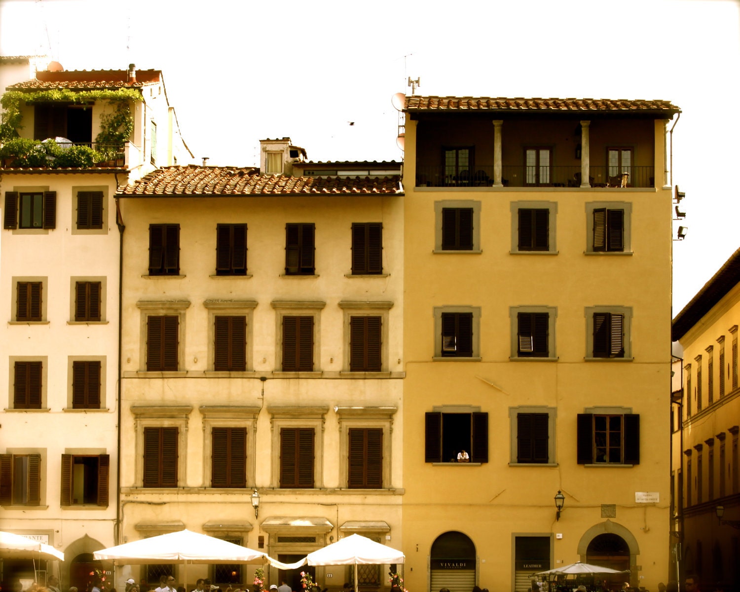 European Photography 8x10 Matte Morning Glow Florence Italy European Life signed print