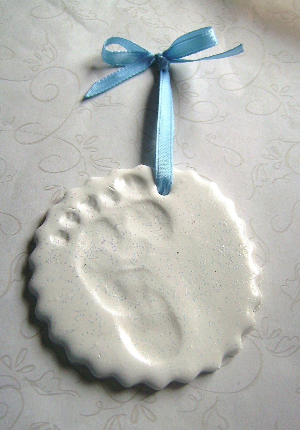 You have left behind a precious little footprint on my life. . .