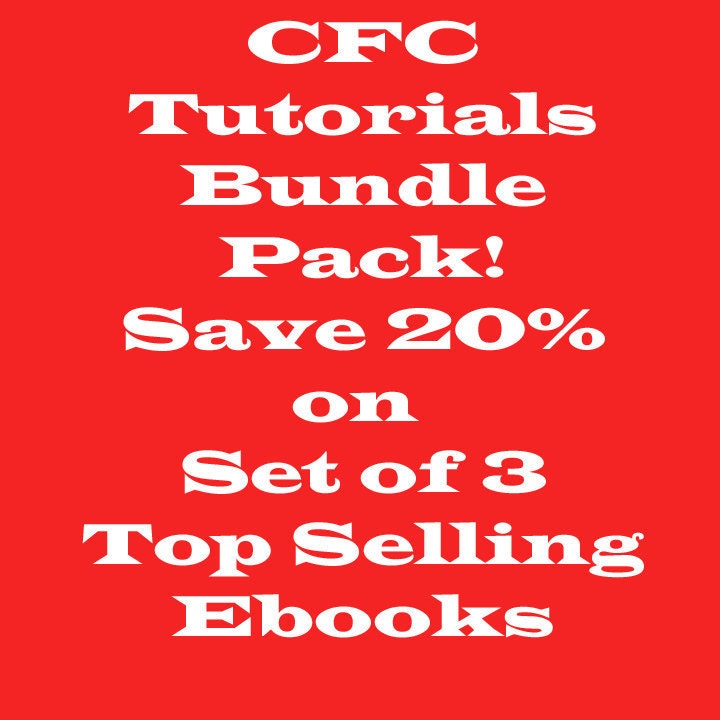 Bundle Pack, Save 20% on the CFC Top Selling Ebooks/Tutorials