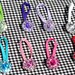 3 Button Bling Top Knot Tamers for your Dog's Hair--TKTamer, Dog Hair Bow Alternative, No Rubber Bands