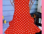 Hippity Hop Polka Dot Apron Pattern