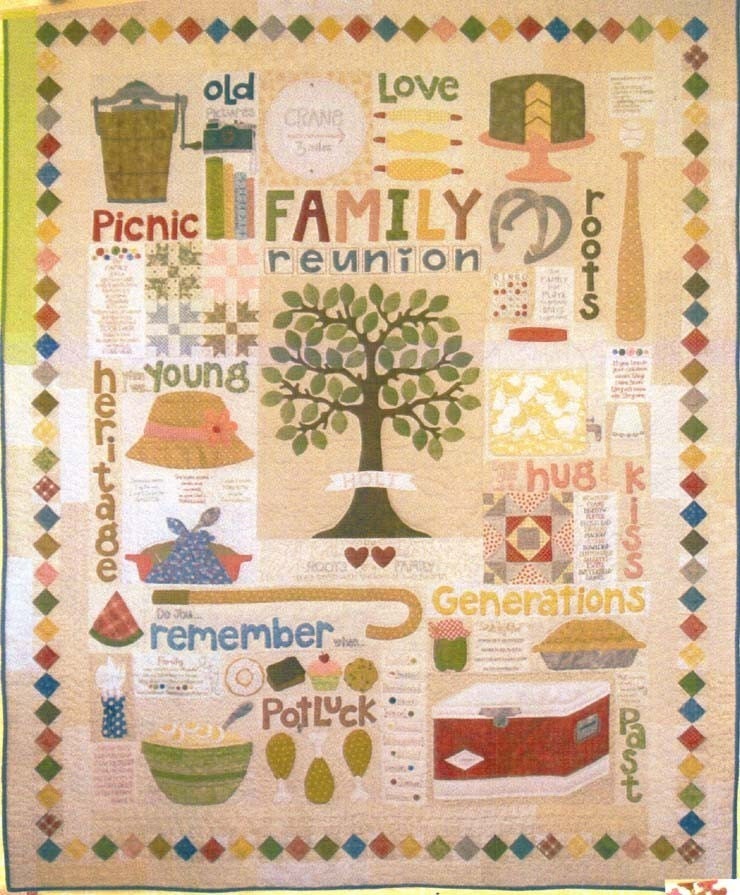 Family Reunion Applique Quilt Pattern From Bee In By Pipersgirls