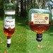 Hummingbird Feeder from recycled Captain Morgan Private Stock or Bacardi Bottle