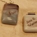 Fused Glass Pendant Name and Color Customized for You