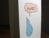 Sweet Little Pear - Set of six cards