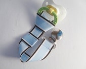 Pacifier Clip.......Baby Blue