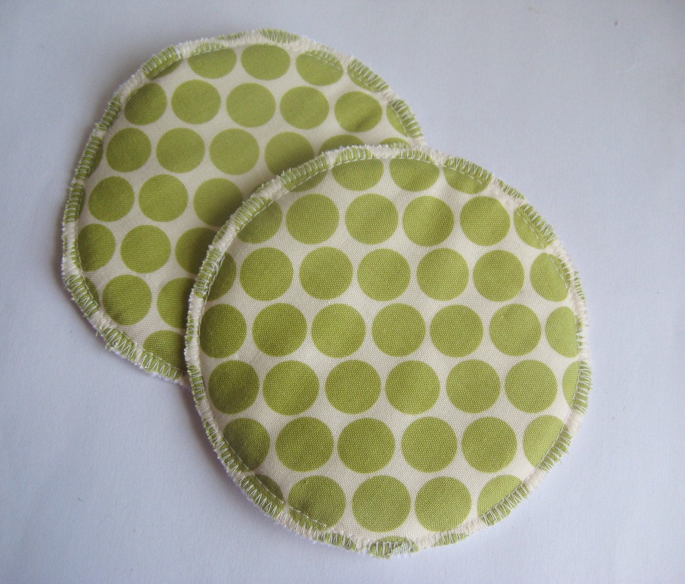 Nursing Pad Set - Lime Dot-