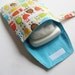 Diaper Clutch - Bermuda Owls - Travel Case