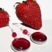 Ruby Red Stained Glass Earrings - Handmade Stained Glass