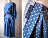 star patterned dress