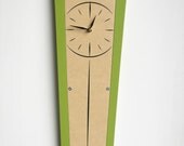 modern wood clock
