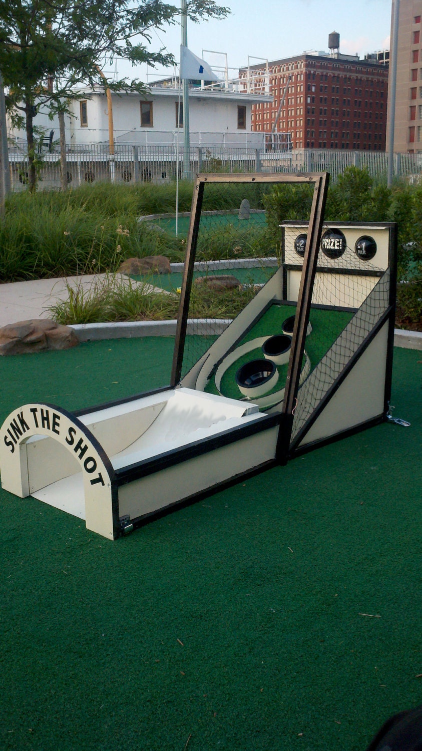Custom Skee-Ball Mini-Golf Obstacle