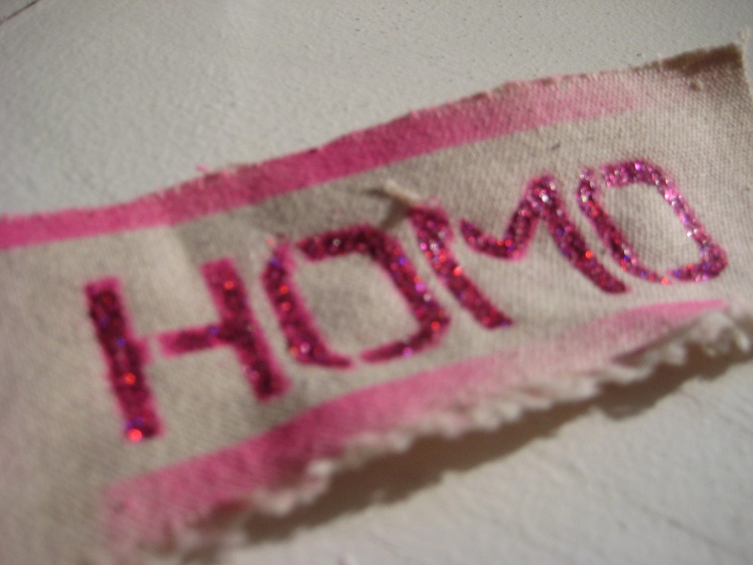 YES HOMO Patch, GLITTER