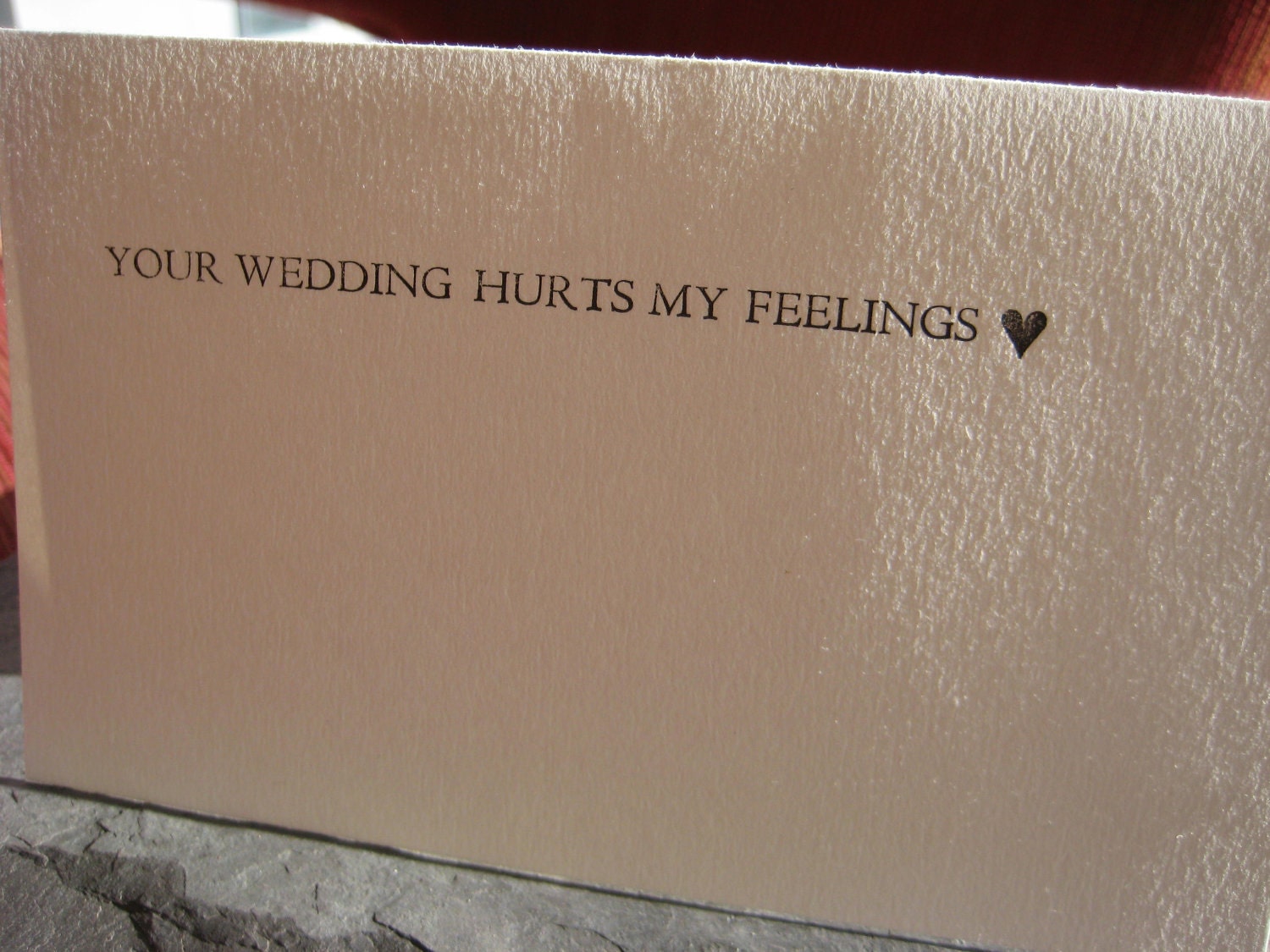 Your Wedding Hurts My Feelings: Radical Queer Congradulations