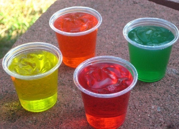Gelatin Soap Gel Shots - Vegan Build Your Own Party Favor Set of 20