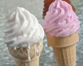 Ice Cream Cone Soap - Summer Soft Serve Ice Cream