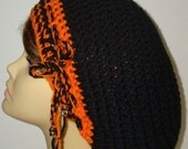 Unisex Hand Crochet Holiday Slouchy Retro Rasta Tams