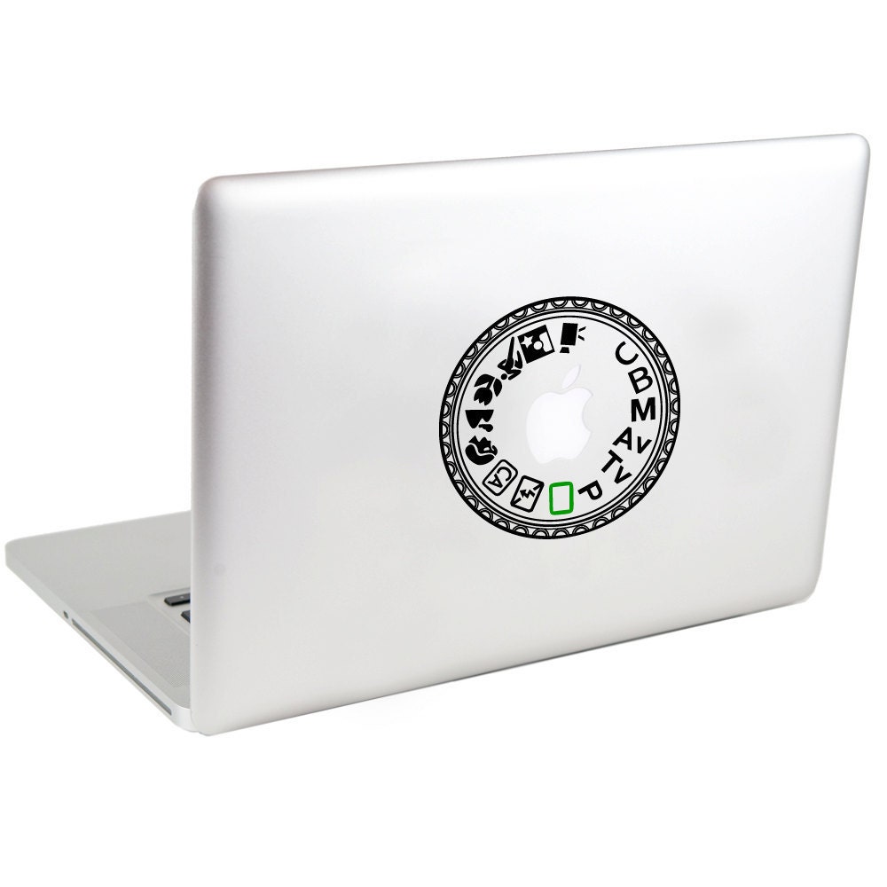 Canon 60D Mode Dial Laptop Decal by Suzie Automatic