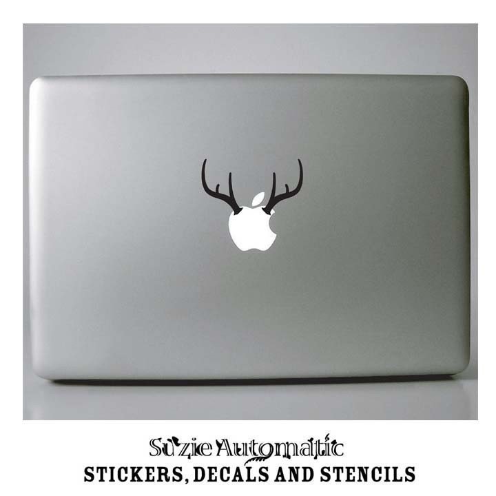 Antler on the Apple MacBook Decal by Suzie Automatic