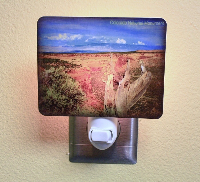 Art Night Light. Colorado National Monument