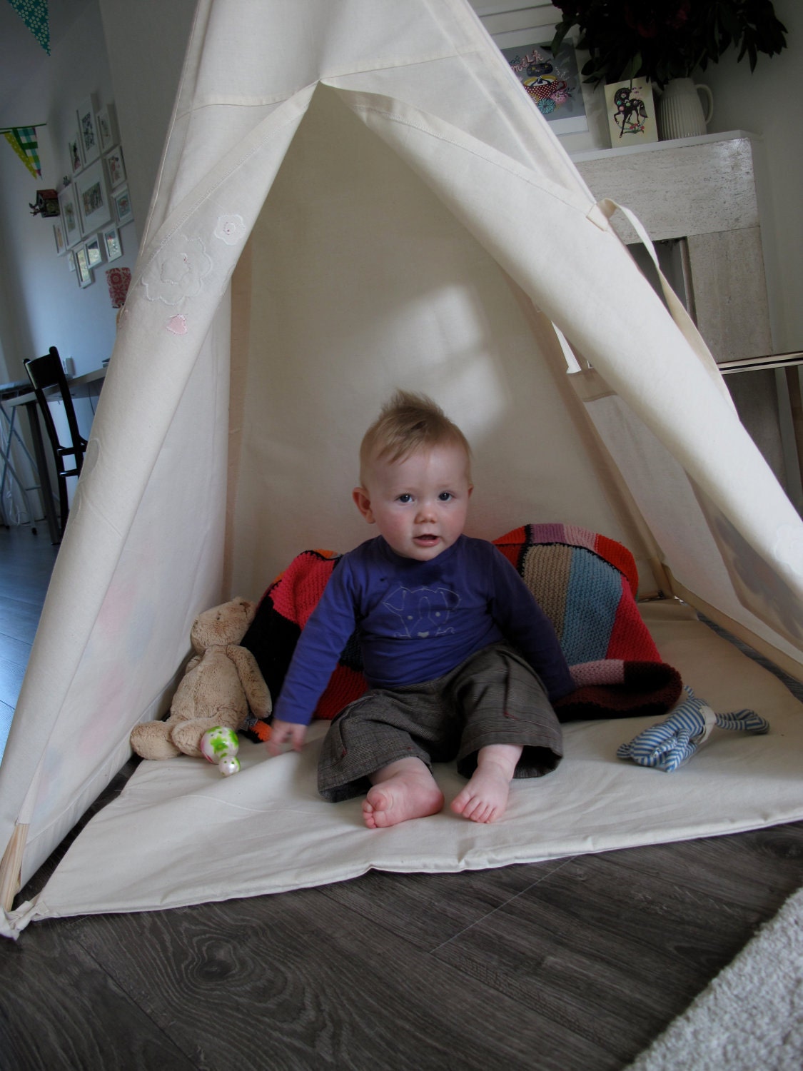 Wigwam play tent teepee - plain