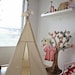 Teepee Play tent - plain - fabric tent parts only - NO POLES