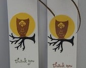 Adorable Owl Bookmarks Make Great Party Favors and Gifts