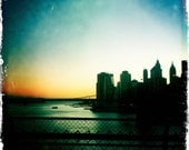 View From the Q, 5x7 Matted Fine Art Photograph