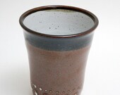 Wheel Thrown Stoneware Vase in earth tones
