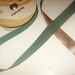 Vintage CELADON Velvet CHAMPAGNE Satin Ribbon 25 yard spool Indoor - Outdoor 1 3/8" Bow
