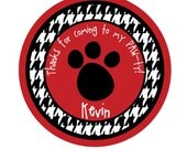 Personalized Stickers,Puppy Sticker,Favor Stickers,Puppy Theme,Personalized Sticker Labels Set of 24 Il_170x135
