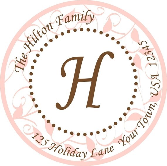 Personalized address stickers, Return labels, Personalized Stickers Set Of 24 Il_570xn