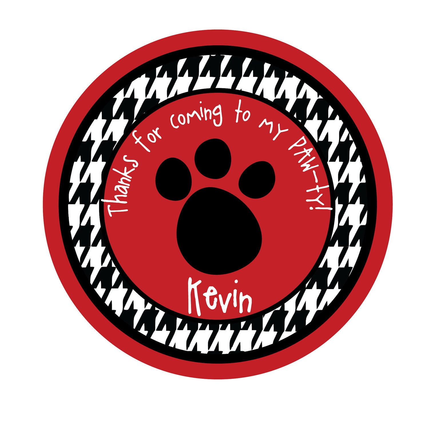 Personalized Stickers,Puppy Sticker,Favor Stickers,Puppy Theme,Personalized Sticker Labels Set of 24 Il_570xn