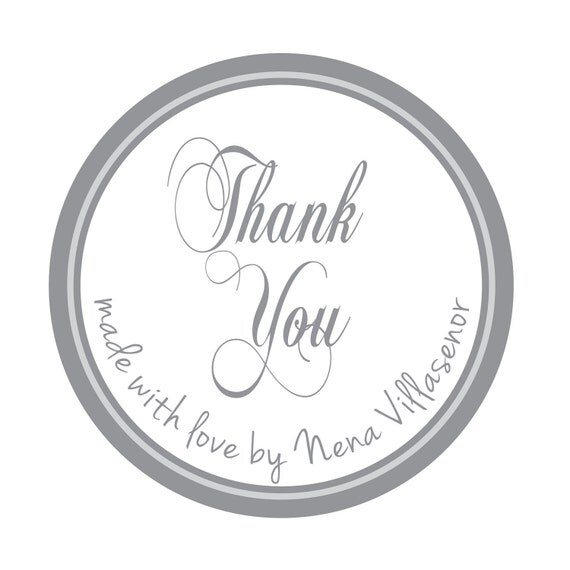 Personalized Stickers, Your Colors, Monogram Wedding Labels, Bag Tags, Shower, Favors, Holiday, Christmas, Address, Thank You, Set of 25 Il_570xn
