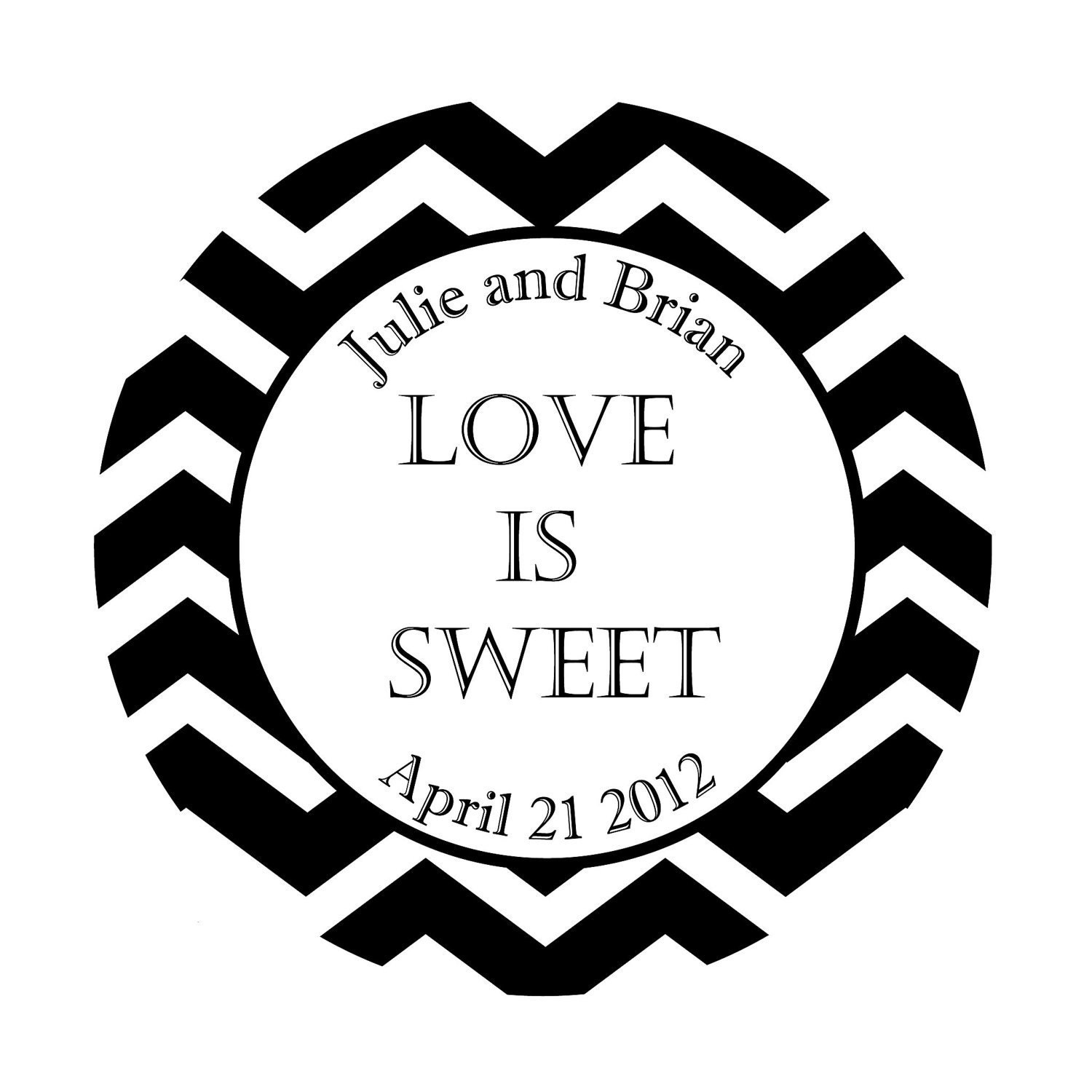 Personalized Stickers,Chevron stickers,Wedding,Baby, Party, Favor stickers,Personalized Sticker Labels Set of 24 Il_570xn