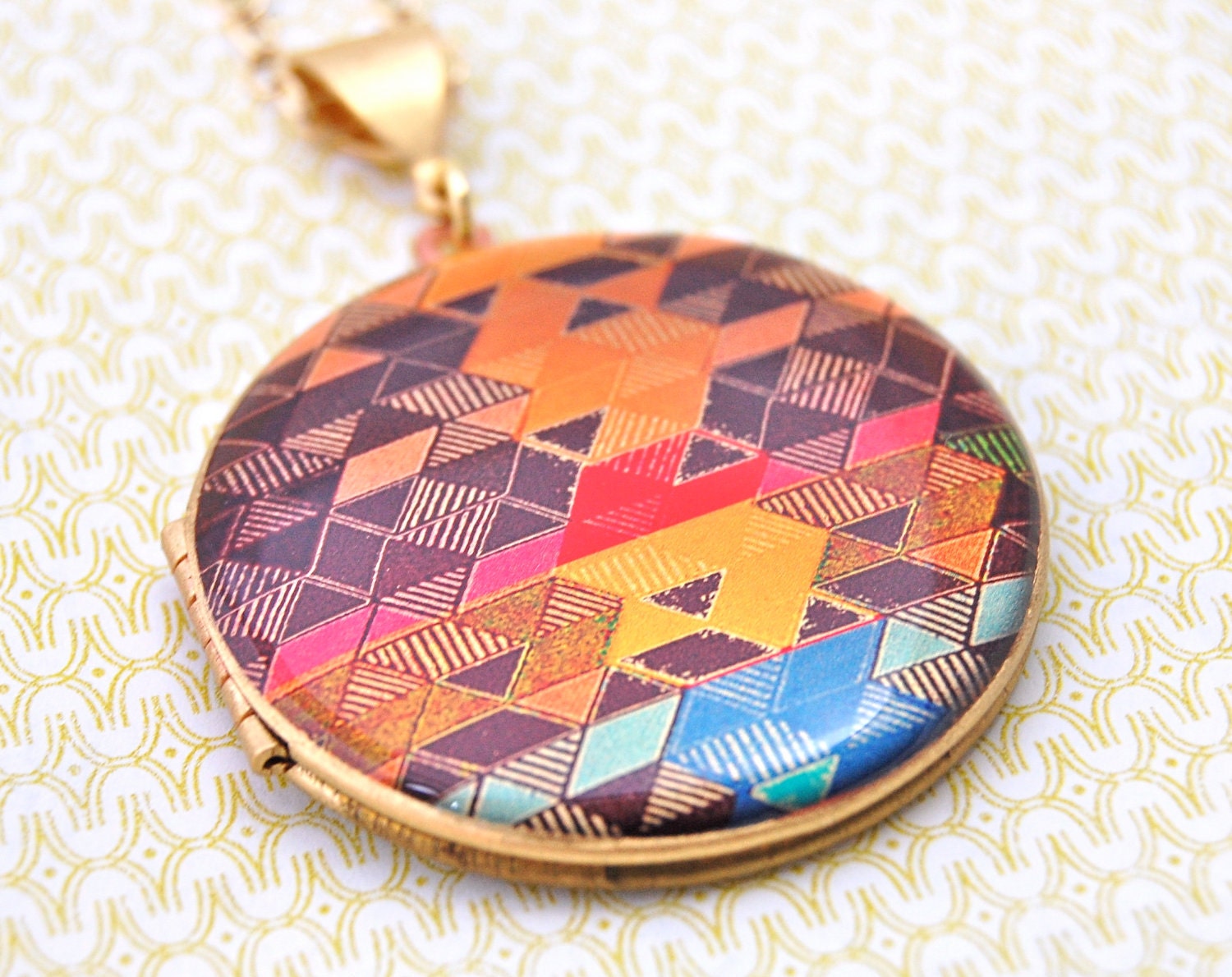 The Color Study Locket I - Vintage