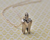 The Tiniest Molar Tooth Necklace
