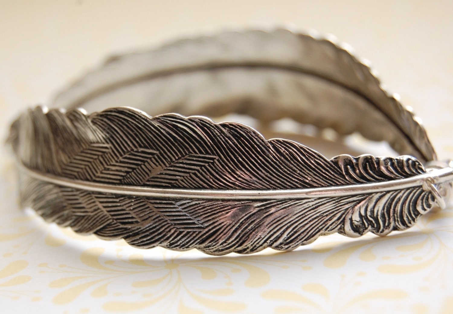 The Feather Bracelet - Sterling Silver
