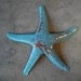 Starfish Metal Sculpture Beach Coastal Tropical Art