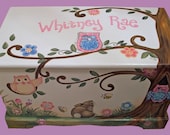Custom Designed Owl Toy Chest