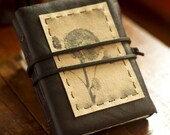 Small Leather Sunflower Journal