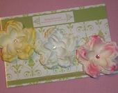 La Petite Flower Rose Clip Collection -  Baby/Toddler/Child  - Perfect for Spring, Newborns, Christening, Wedding, Photography Prop
