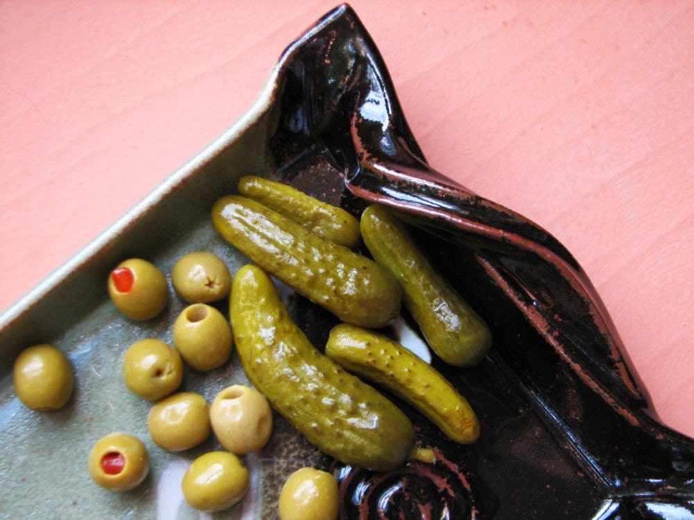 Handmade Pottery Tray for Entertaining