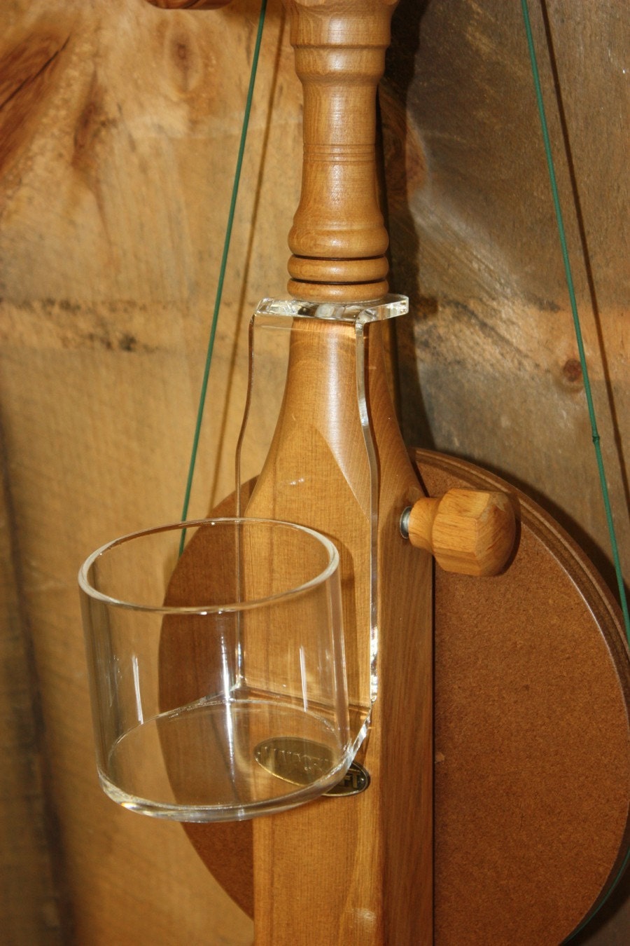 Majacraft Little Gem Spinning Wheel Cup Holder