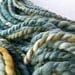Deep Bump - certified organic handspun yarn, super bulky weight
